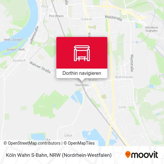 Köln Wahn S-Bahn Karte