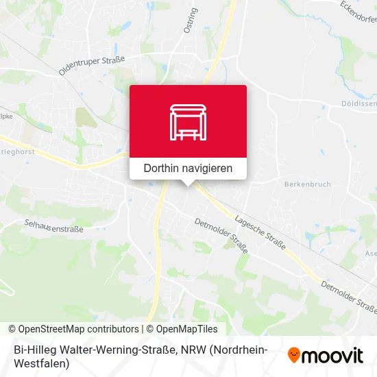 Bi-Hilleg Walter-Werning-Straße Karte