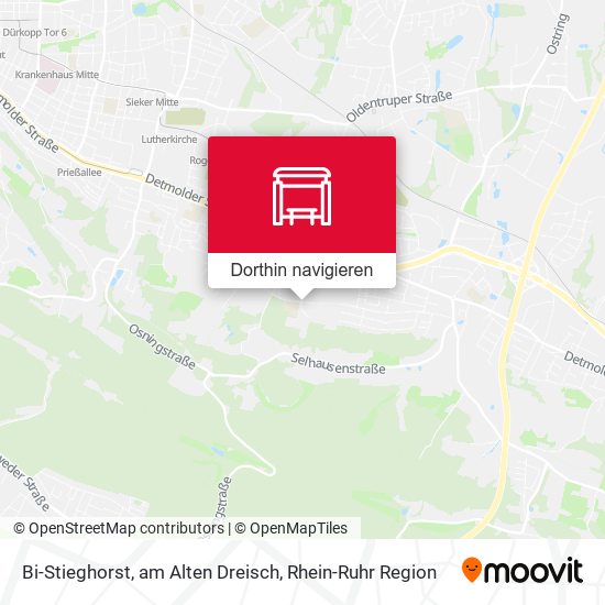 Bi-Stieghorst, am Alten Dreisch Karte