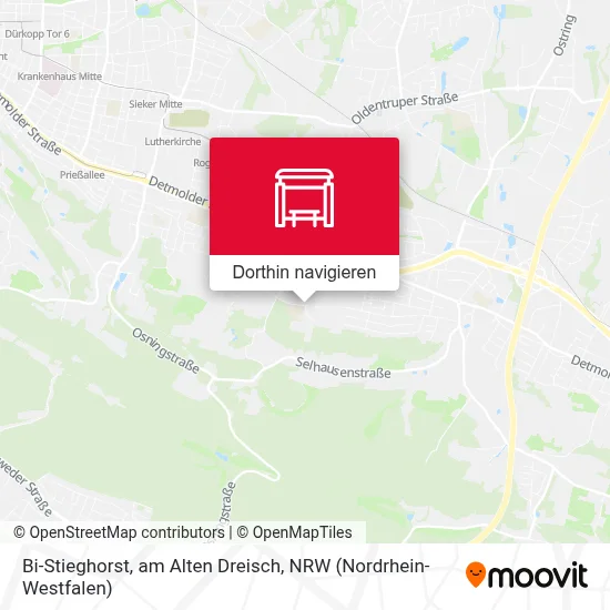 Bi-Stieghorst, am Alten Dreisch Karte