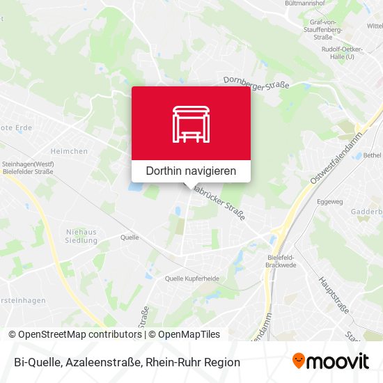 Bi-Quelle, Azaleenstraße Karte