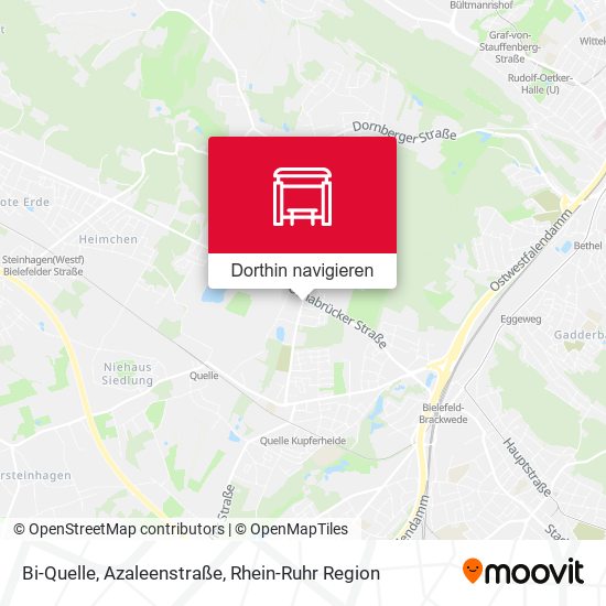 Bi-Quelle, Azaleenstraße Karte