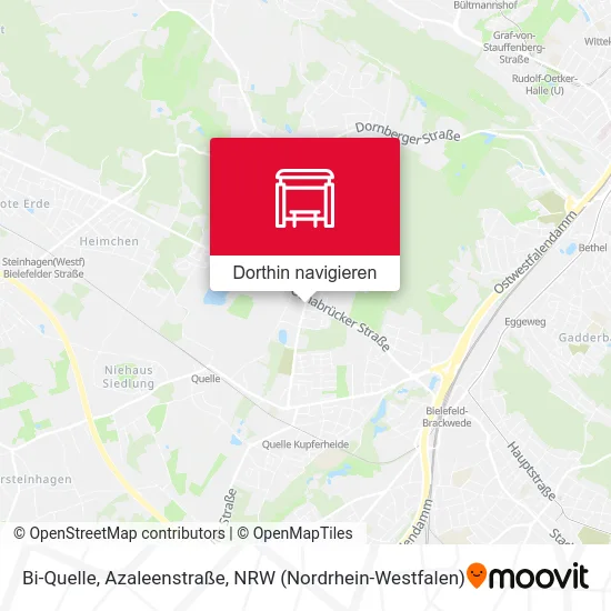 Bi-Quelle, Azaleenstraße Karte