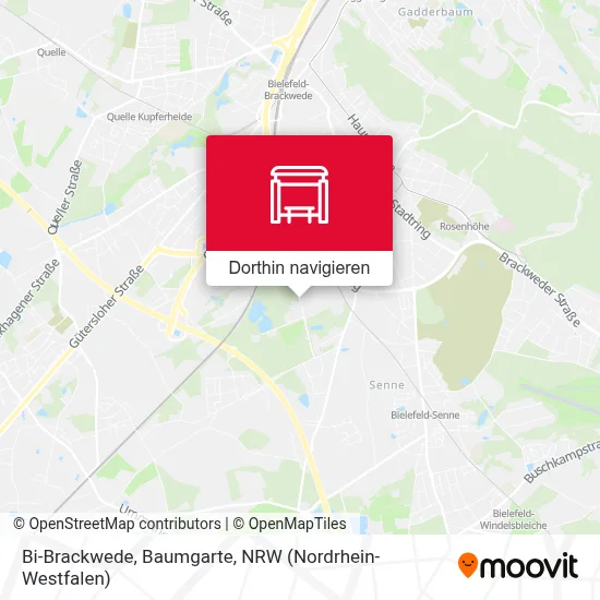 Bi-Brackwede, Baumgarte Karte