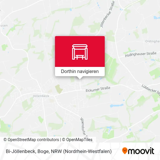 Bi-Jöllenbeck, Boge Karte