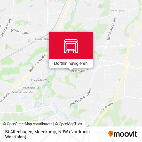 Bi-Altenhagen, Moenkamp Karte