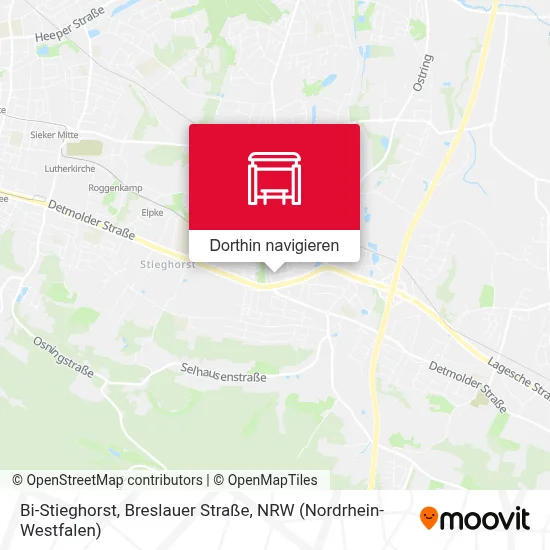 Bi-Stieghorst, Breslauer Straße Karte