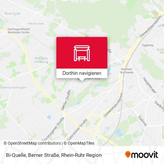 Bi-Quelle, Berner Straße Karte