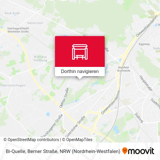 Bi-Quelle, Berner Straße Karte