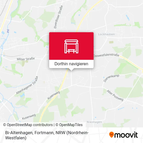 Bi-Altenhagen, Fortmann Karte