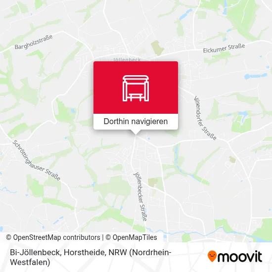 Bi-Jöllenbeck, Horstheide Karte