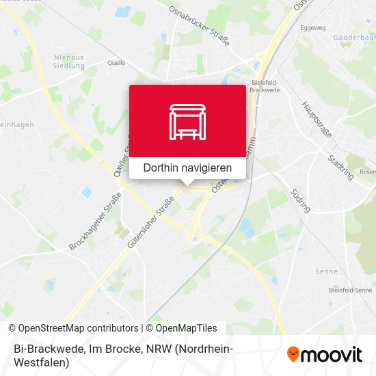 Bi-Brackwede, Im Brocke Karte