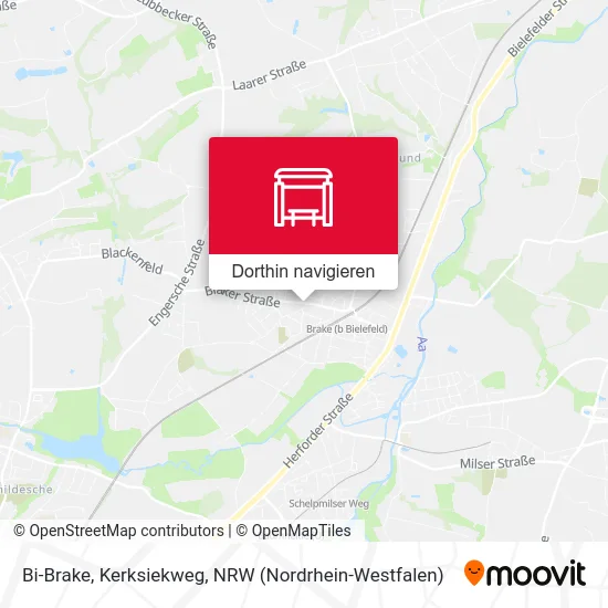 Bi-Brake, Kerksiekweg Karte