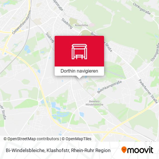 Bi-Windelsbleiche, Klashofstr Karte
