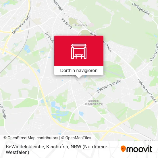 Bi-Windelsbleiche, Klashofstr Karte