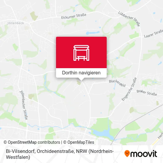 Bi-Vilsendorf, Orchideenstraße Karte