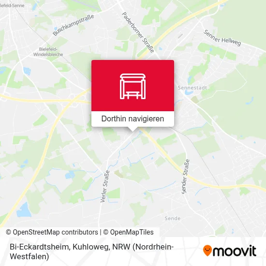 Bi-Eckardtsheim, Kuhloweg Karte