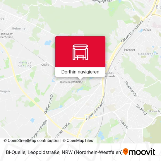 Bi-Quelle, Leopoldstraße Karte