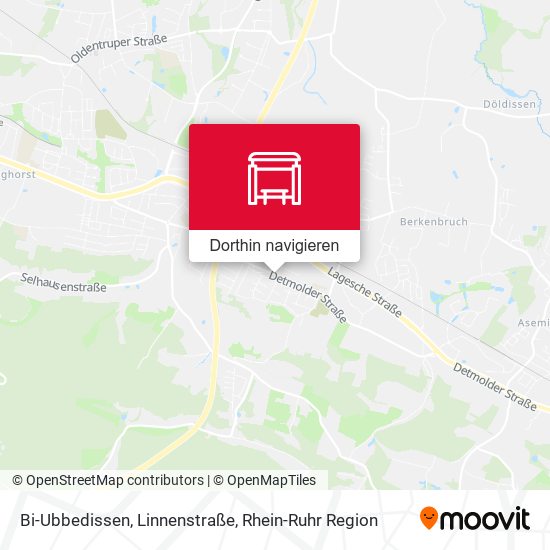 Bi-Ubbedissen, Linnenstraße Karte
