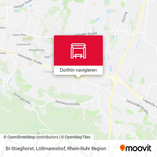 Bi-Stieghorst, Löllmannshof Karte