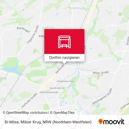 Bi-Milse, Milser Krug Karte