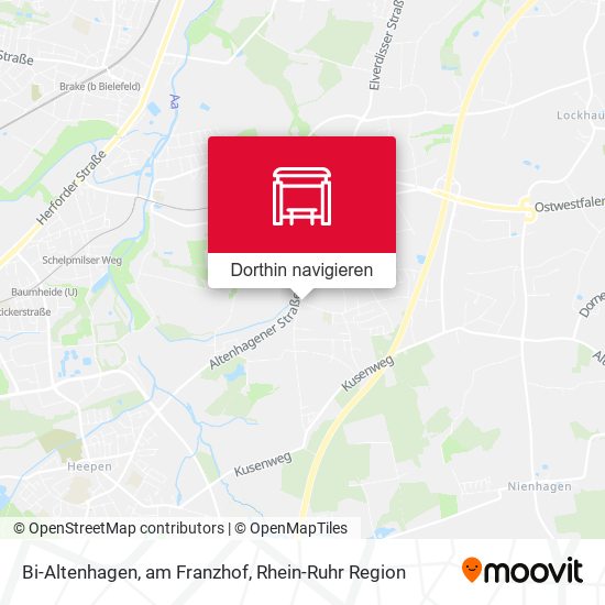 Bi-Altenhagen, am Franzhof Karte