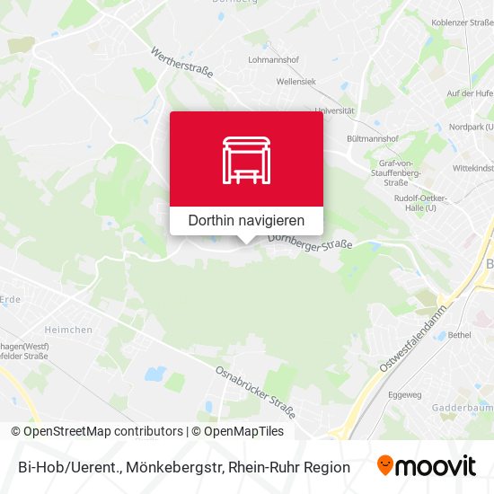 Bi-Hob/Uerent., Mönkebergstr Karte
