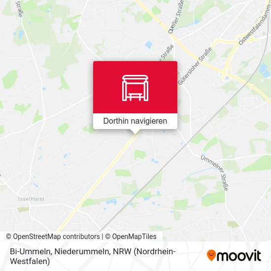Bi-Ummeln, Niederummeln Karte