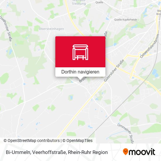 Bi-Ummeln, Veerhoffstraße Karte