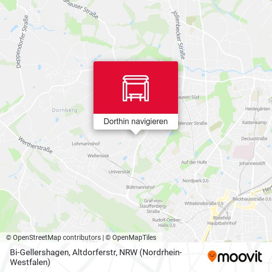 Bi-Gellershagen, Altdorferstr Karte