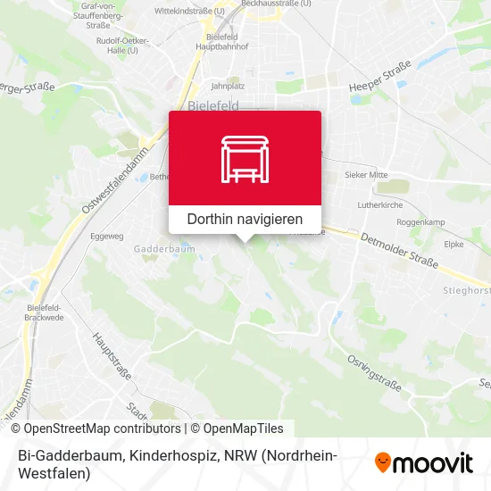 Bi-Gadderbaum, Kinderhospiz Karte