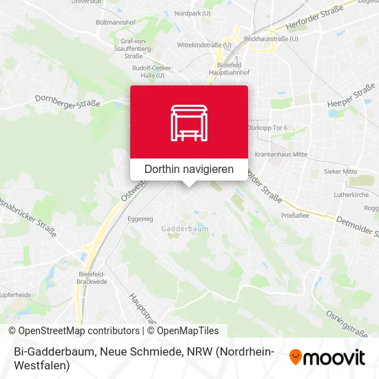 Bi-Gadderbaum, Neue Schmiede Karte