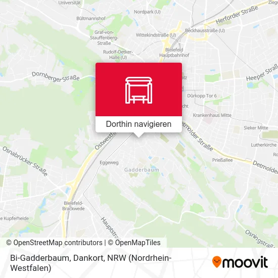 Bi-Gadderbaum, Dankort Karte