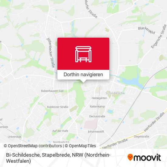 Bi-Schildesche, Stapelbrede Karte