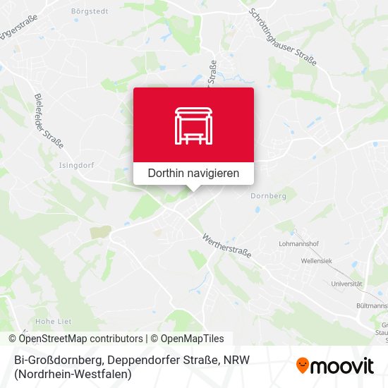 Bi-Großdornberg, Deppendorfer Straße Karte