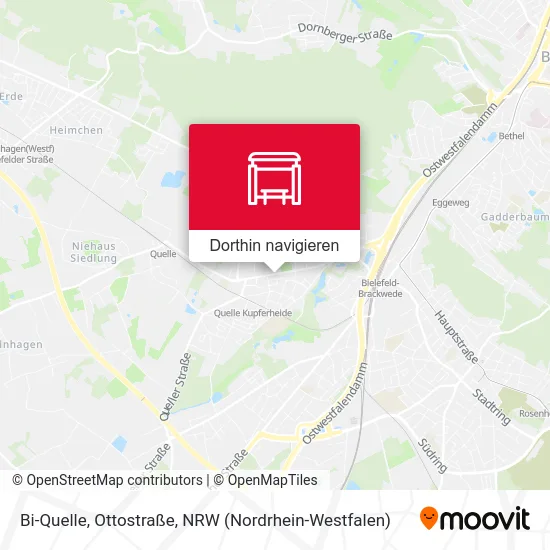 Bi-Quelle, Ottostraße Karte