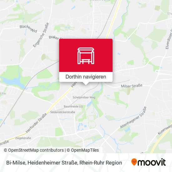 Bi-Milse, Heidenheimer Straße Karte