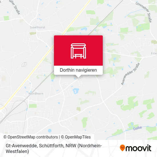 Gt-Avenwedde, Schüttforth Karte