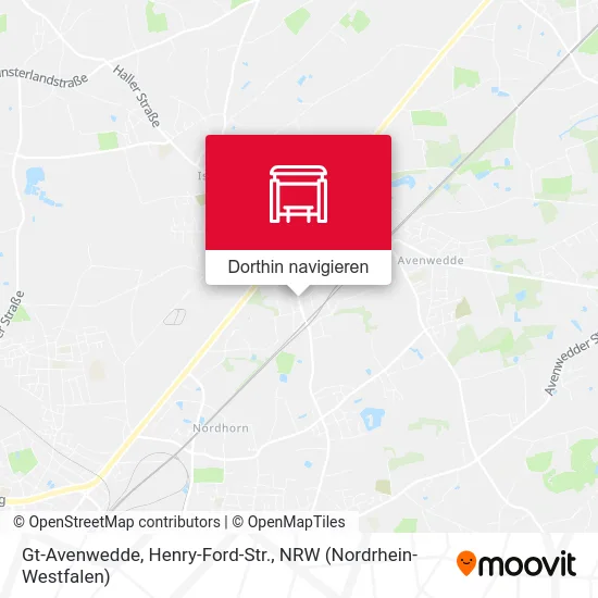 Gt-Avenwedde, Henry-Ford-Str. Karte