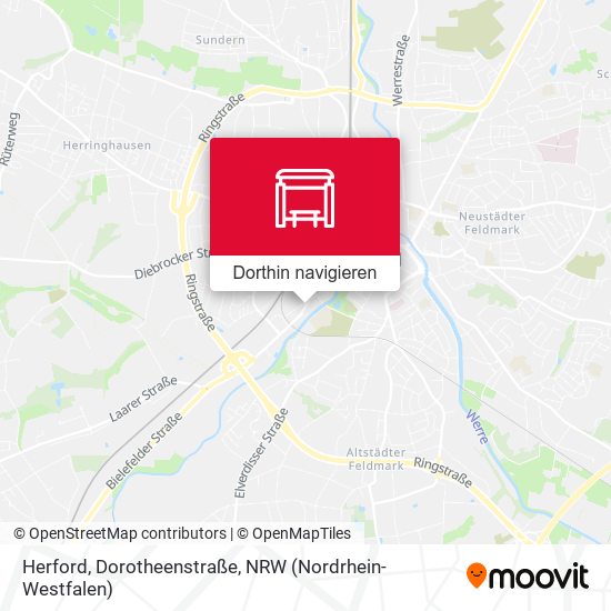 Herford, Dorotheenstraße Karte