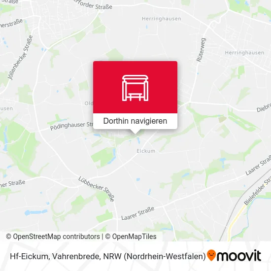 Hf-Eickum, Vahrenbrede Karte