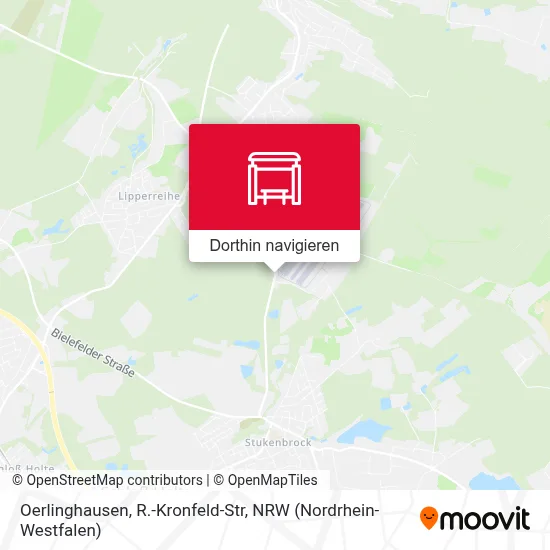 Oerlinghausen, R.-Kronfeld-Str Karte