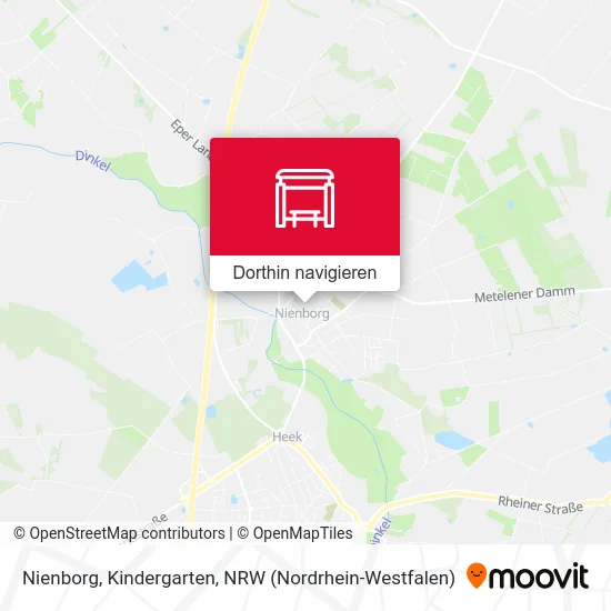 Nienborg, Kindergarten Karte