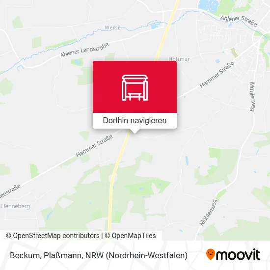 Beckum, Plaßmann Karte