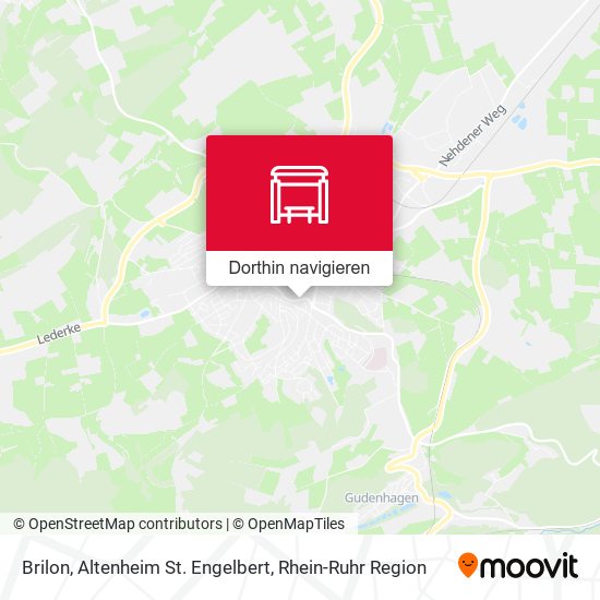 Brilon, Altenheim St. Engelbert Karte