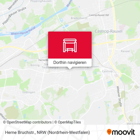 Herne Bruchstr. Karte