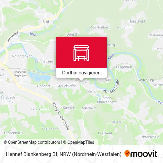 Hennef Blankenberg Bf Karte