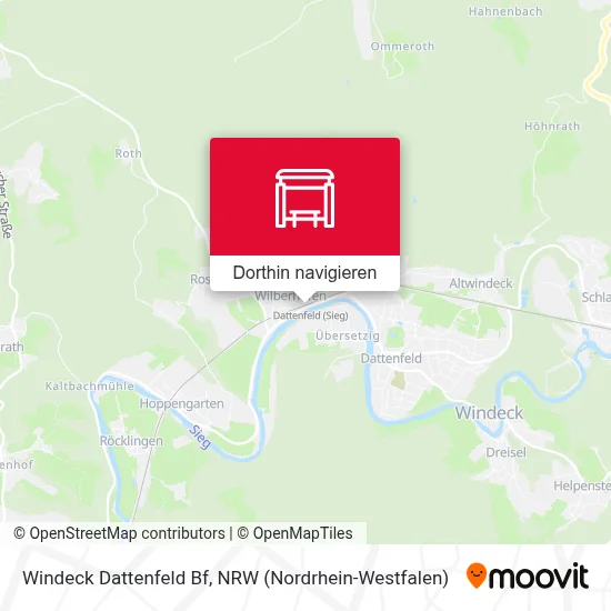 Windeck Dattenfeld Bf Karte