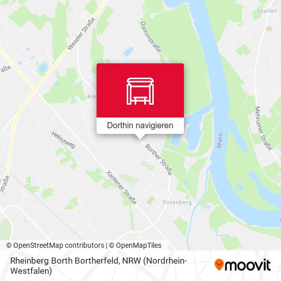 Rheinberg Borth Bortherfeld Karte