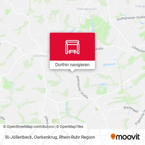 Bi-Jöllenbeck, Oerkenkrug Karte